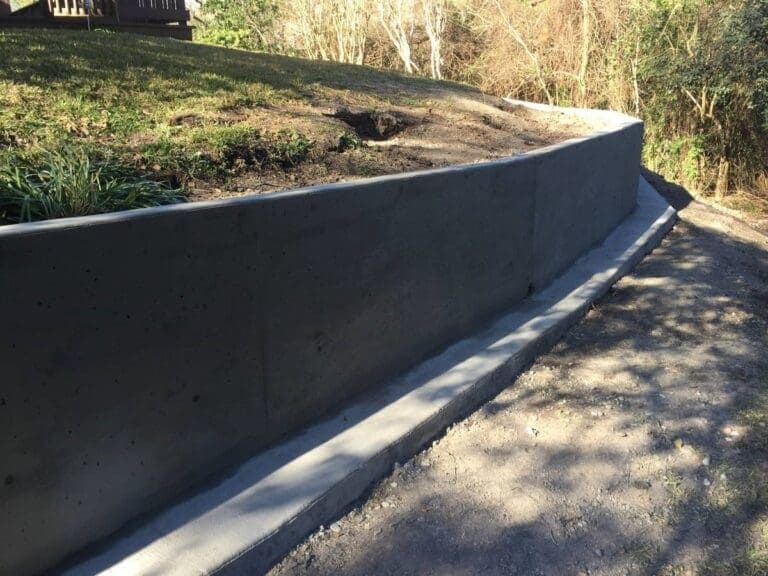 Precision Retaining Wall